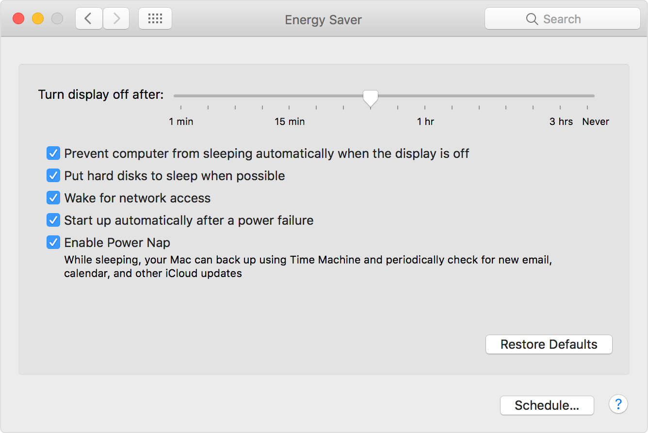 Wake For Network Access Mac Meaning